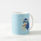 ZODIAC-SIGNALEN MET SLOTHEN EN KOFFIE-TAURUS KOFFIEMOK (Voorkant rechts)