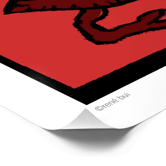 Zodiac-signalen Scorpio Birthday Perfect Poster 20 (Hoek)