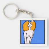  Zodiac-signalen Virgo 2-zijdige sleutelhanger (Voorkant)