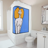 Zodiac-signalen Virgo Shower Curtain Douchegordijn (In situ)