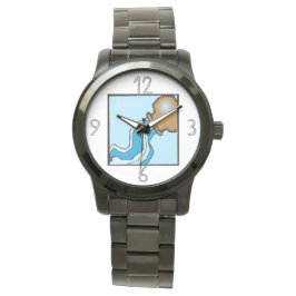 Zodiac Signs Aquarius Birthday Watch Horloge