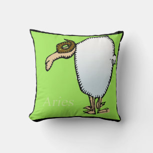 Zodiac Signs Aries Birthday Pillow Kussen