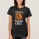 Zodiac Signs Astrology Horoscope  Astrologer Leo J T-shirt (Voorkant)