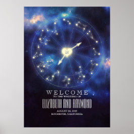 Zodiac Signs | Bevestigingsweddenschap Poster