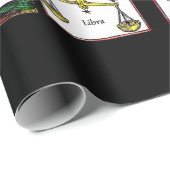 Zodiac Signs Birthday astrology symbolen kunst Cadeaupapier (Rol Hoek)