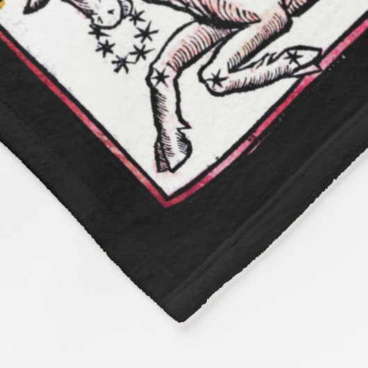 Zodiac Signs Birthday astrology symbolen kunst Fleece Deken (Hoek)