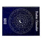 Zodiac Signs Calendar Kalender (Hoes)