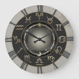 Zodiac Signs Grote Klok