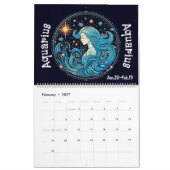 Zodiac Signs Kalender (Feb 2027)