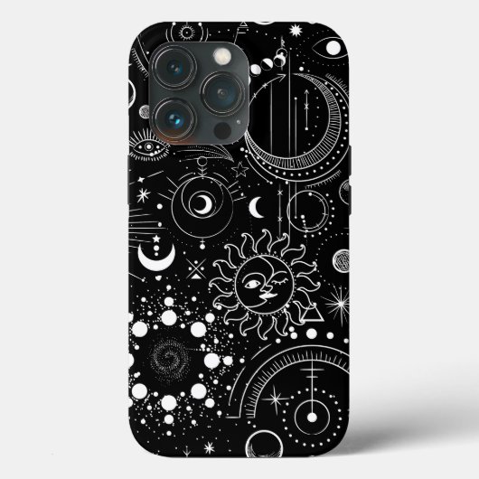 Zodiac Signs Night Sky Constellation Stars Case-Mate iPhone Case (Achterkant)