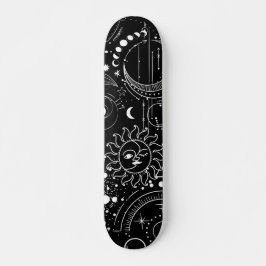 Zodiac Signs Night Sky Constellation Stars Persoonlijk Skateboard