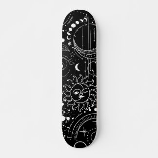 Zodiac Signs Night Sky Constellation Stars Persoonlijk Skateboard
