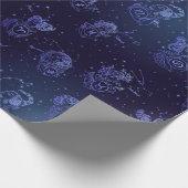 Zodiac Signs Patroon Cadeaupapier (Hoek)
