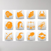 Zodiac Signs Poster (Voorkant)