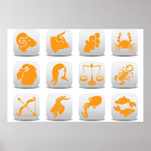 Zodiac Signs Poster
