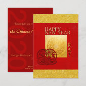 Zodiac Signs Rat Papercut Chinees Jaar 2020 Enc C Informatiekaartje (Voorkant / Achterkant)