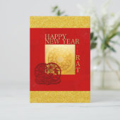 Zodiac Signs Rat Papercut Chinees Jaar 2020 Enc C Informatiekaartje (Staand voorkant)