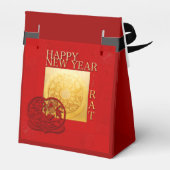 Zodiac Signs Rat Papercut Chinees Jaar 2020 Tent F Bedankdoosjes (Achterkant)