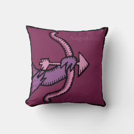 Zodiac Signs Sagittarius Birthday Pillow Kussen