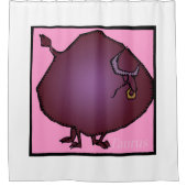 Zodiac Signs Taurus Shower Curtain Douchegordijn (Voorkant)