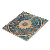 Zodiac Signs Vintage Celestial Map Tegeltje (Zijkant)