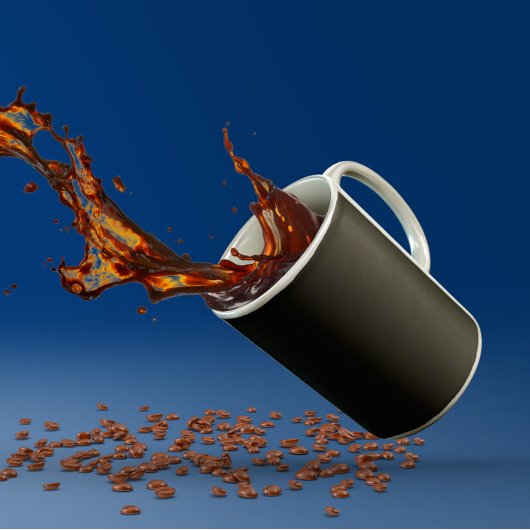 Zodiac Sky Constellations Tweekleurige Koffiemok