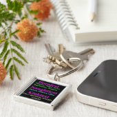 zodiac sleutelhanger grappig (Zijkant)