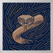 Zodiac Snake Animal Print | Snake Print (Voorkant)