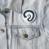 Zodiac Snake Badge Ronde Button 5,7 Cm (In situ)