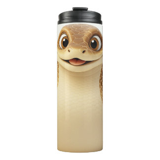 Zodiac Snake Gentle Cartoon Thermal Tumbler Thermosbeker