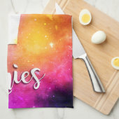 Zodiac: Snoep voor de ruimtevaart Theedoek (Quarter Fold)