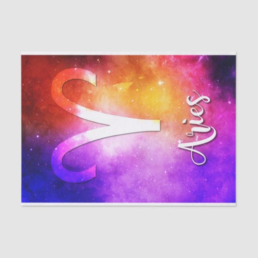 Zodiac: Snoep voor de ruimtevaart Tissuepapier (Voorkant)