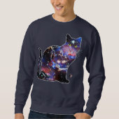 Zodiac Space in Cat T-shirt (Voorkant)