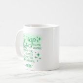 Zodiac Specialized Virgo Traits Horoscope Coffee Koffiemok (Voorkant links)