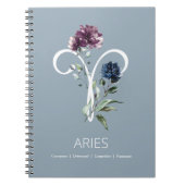 Zodiac Star Sign Aries Notitieboek (Voorkant)