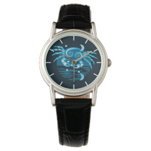 Zodiac Star Sign - Cancer Symbol Watch Horloge
