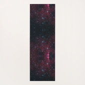 Zodiac Star Sign Pisces Fish Monogram Glitter Yogamat (Achterkant)