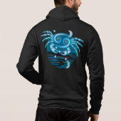 Zodiac Star-teken - kankersymbool Hoodie (Achterkant)