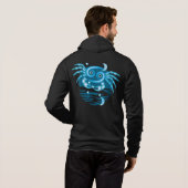 Zodiac Star-teken - kankersymbool Hoodie (Achterkant volledig)