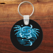 Zodiac Star-teken - kankersymbool Sleutelhanger (Voorkant)