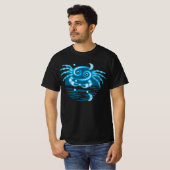 Zodiac Star-teken - kankersymbool T-shirt (Voorkant volledig)
