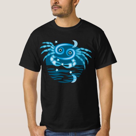Zodiac Star-teken - kankersymbool T-shirt (Voorkant)