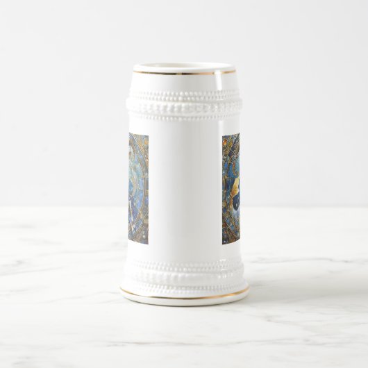 Zodiac - Steenbok de Zee Geit Bierpul (Center)