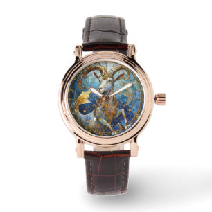 Zodiac - Steenbok de Zee Geit Horloge