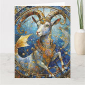 Zodiac - Steenbok de Zee Geit Kaart (Voorkant)
