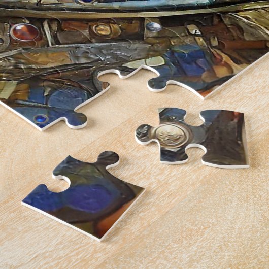 Zodiac - Steenbok de Zee Geit Legpuzzel (Zijkant)