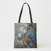 Zodiac - Steenbok de Zee Geit Tote Bag (Voorkant)