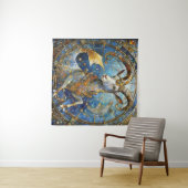 Zodiac - Steenbok de Zee Geit Wandkleed (In Situ (horizontaal))