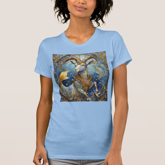 Zodiac - Steenbok de Zeegeit T-shirt (Voorkant)