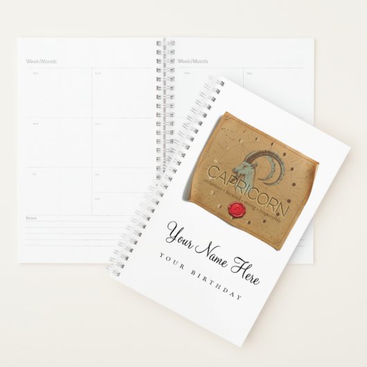 Zodiac - Steenbok - Persoonlijke Dagplanner Planner (Display)